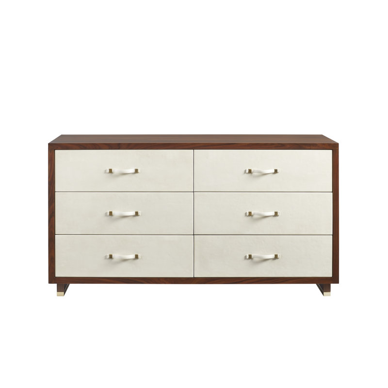 Chapman 6 Drawer 60" W Double Dresser