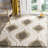 Bryer Shag Performance Geometric Rug-1382378128