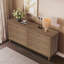 Commode double 6 tiroirs en bois pour chambre à coucher-134116611