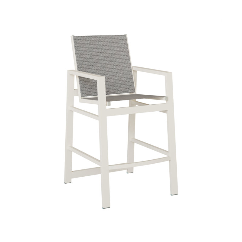 Chaise berçante Berlin Gardens Vida Slings, Corbeau Jazzy, Blanc mat