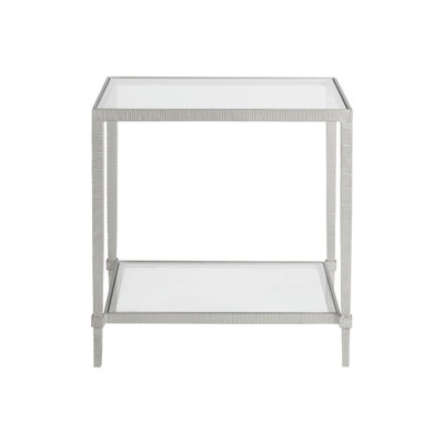Metal Designs Claret Rectangular End Table