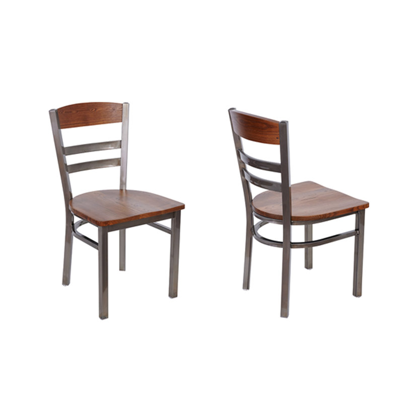 Barrick Metal Frame Ladder Back Chair
