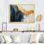 «Waves Of Joy Minimal Nova», art abstrait sur toile-850660005-850660027