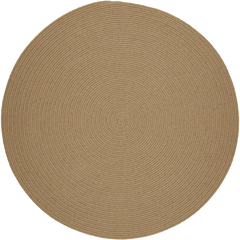 Tapis tressé à la main Smyth, Rond 6 pi