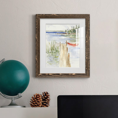 " Sketchy Pier " Painting Print