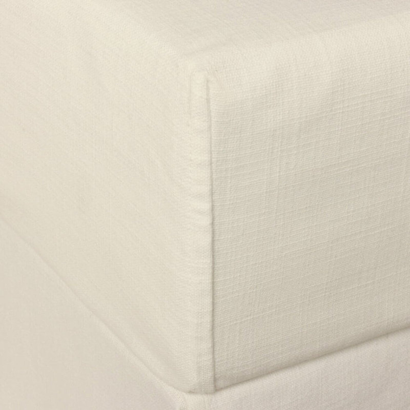 Wyman Box Spring Cover, King, White