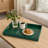 Diana Serving Tray with Integrated Handles, Green Polyurethane 19x14-130120750