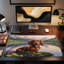 Polyester Desk Pad-1867277630
