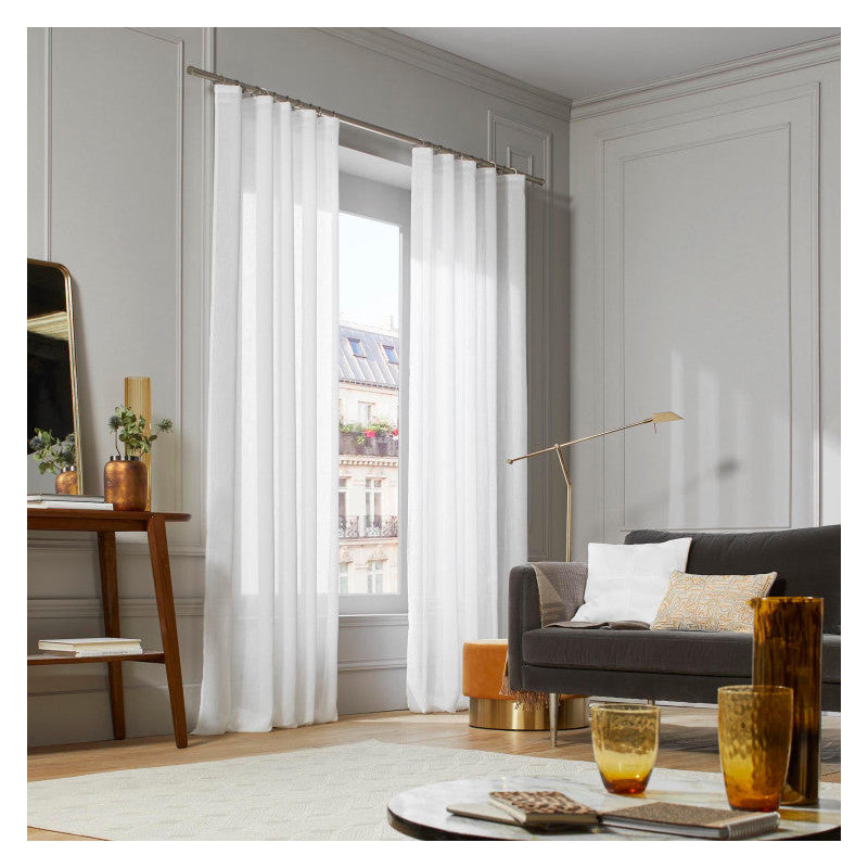 Sheer Curtain, Width 200 x Drop 308cm