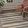 Chiginagak Hand Woven Cotton Striped Rug