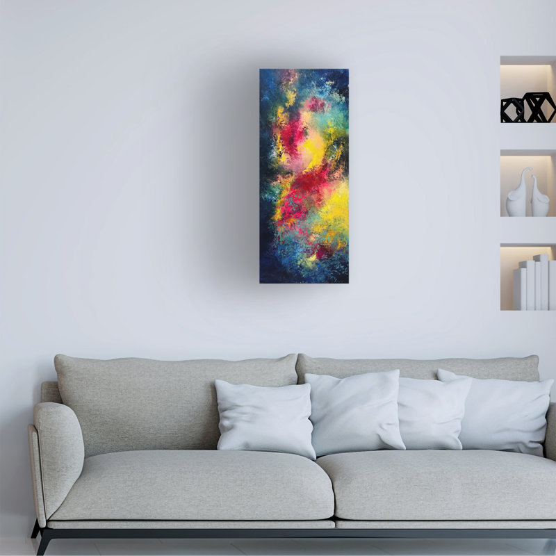 Le portail par Aleta Pippin, reproduction d'art sur toile tendue, H 19 po x l 8 po x P 2 po