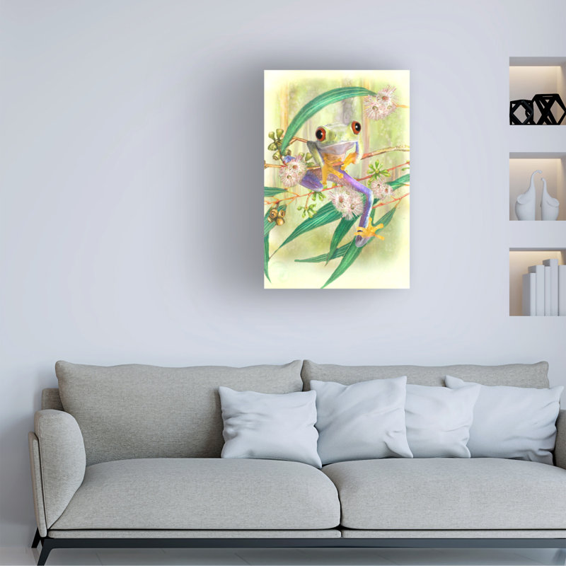 Animals Painting Print, 12" H x 19" W x 2" D