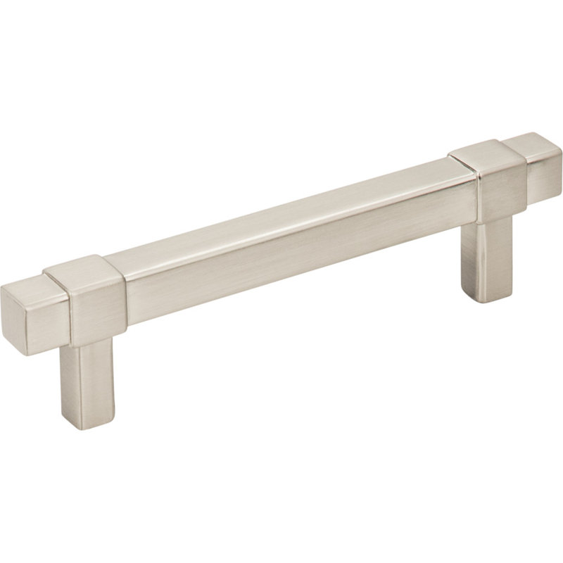 Zane Bar Pull, Satin Nickel, 3 3/4"