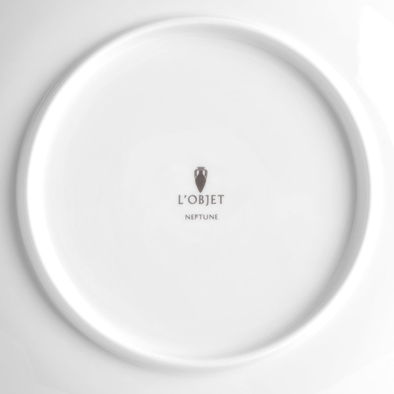 Neptue Dinner Plate - White