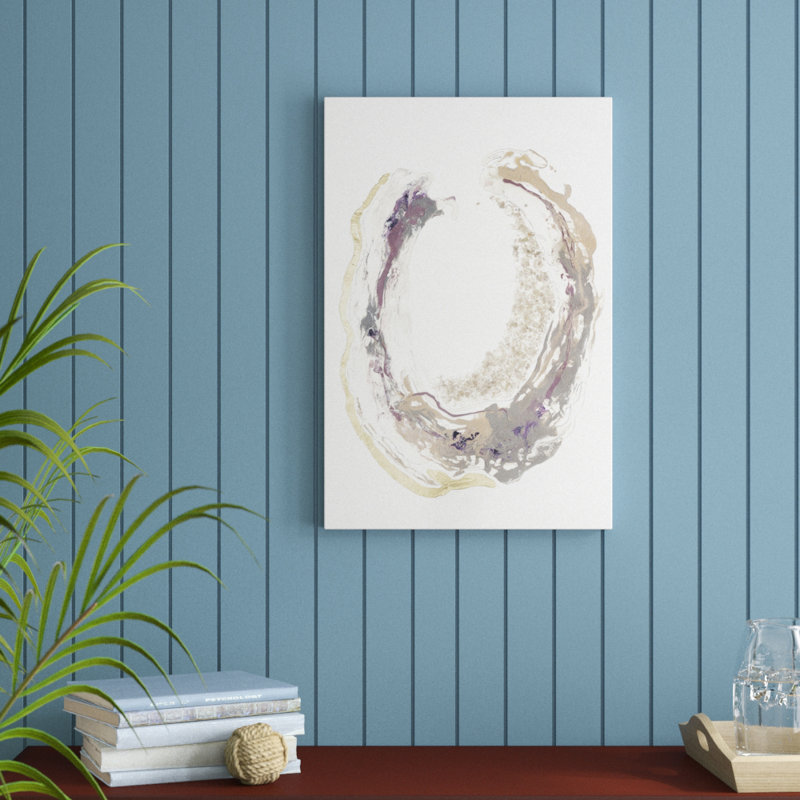 «Fluorite I», peinture sur toile, H 30 po x l 20 po