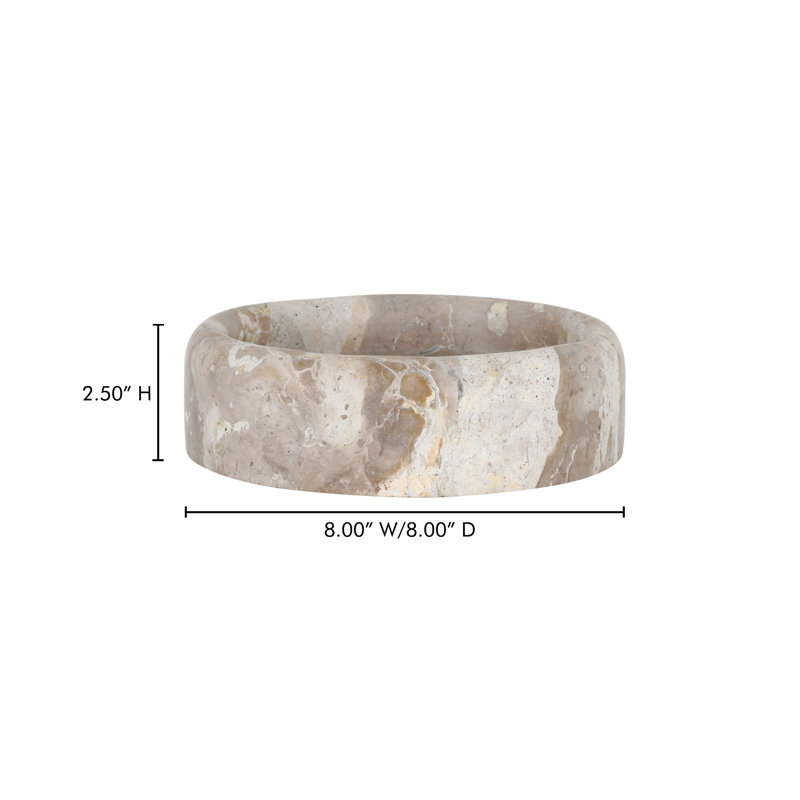 Anais Catchall Beige Marble, Beige