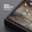 "Rustic White Tree Branch", photos de salon, impression sur toile encadrée, 3 pièces-131476306-131476305