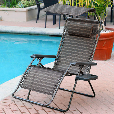 Chaise pliante zéro gravité Johns