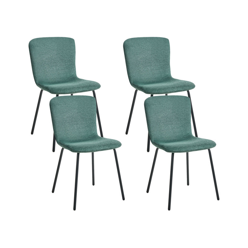 47cm H Fabric Upholstered Upholstered Back Accent, Green