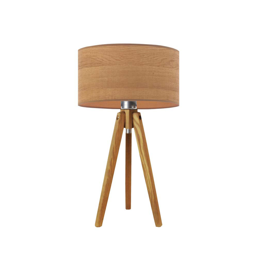 Turner Wood Tripod Lamp