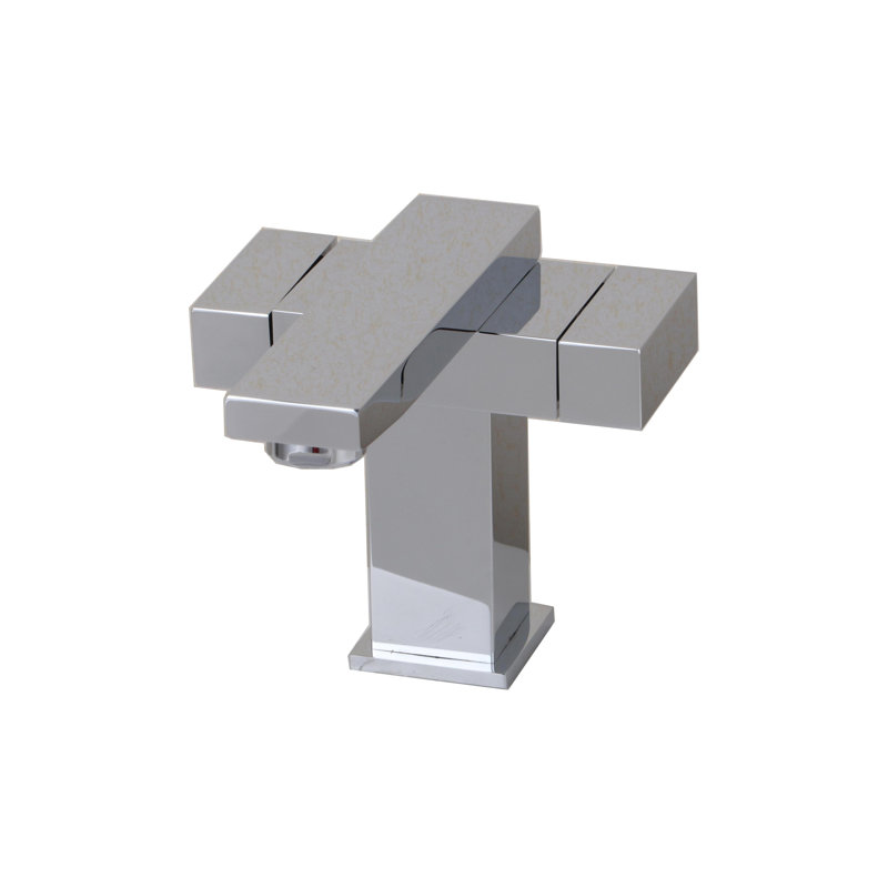 Single-Hole Bathroom Faucet with Drain Assembly, Chrome