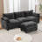 Jousha Upholstered L-Shaped Sectional Reversible-1593184687