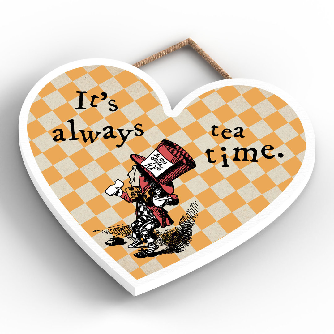 Always Tea Time Alice in Wonderland Wall Décor