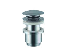 Drain escamotable pour lavabo de salle de bain 1,5 po Click Clack, Chrome