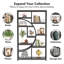 Alberico 174cm H x 95cm W Iron Bookcase-2037852552
