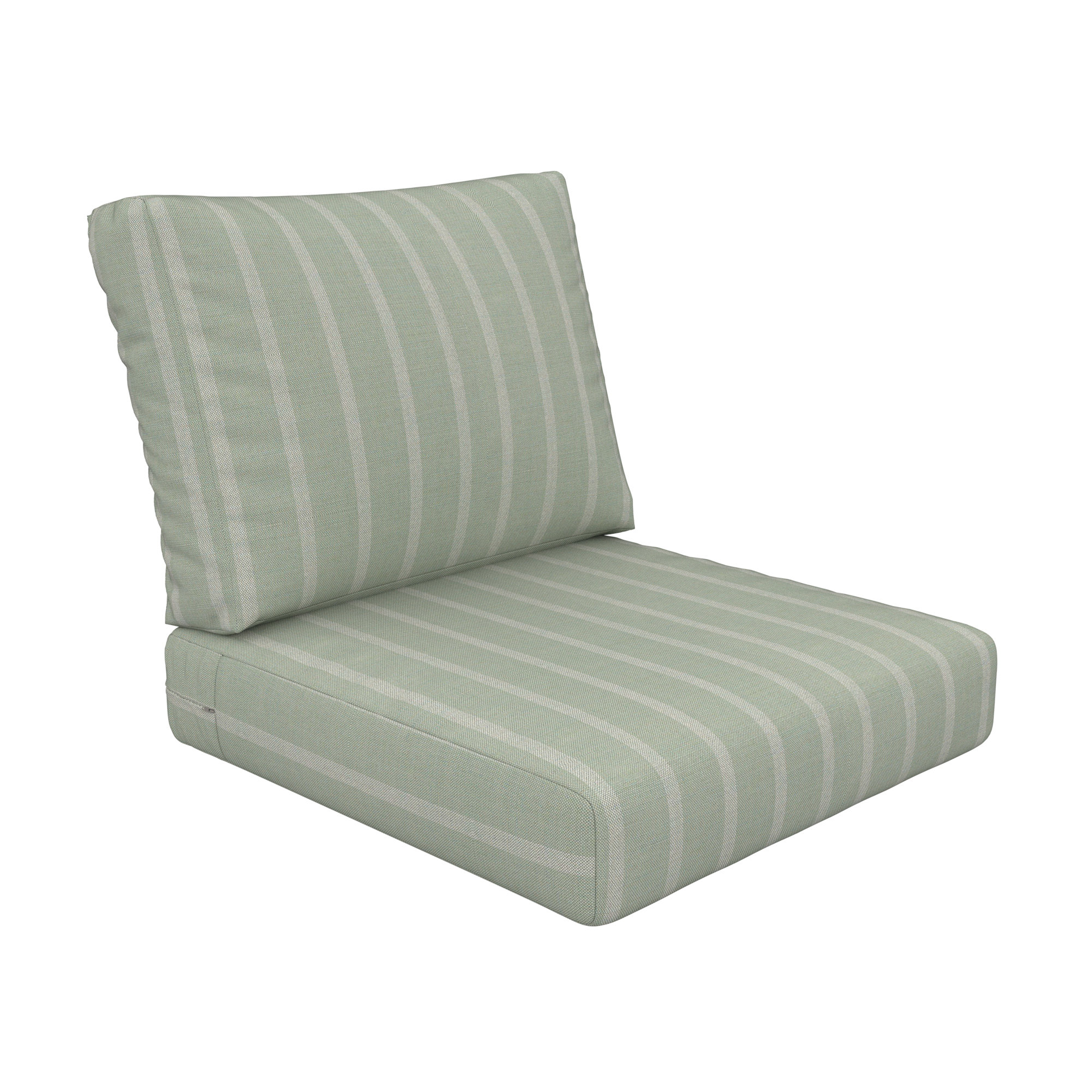 Lani Sunbrella Outdoor Lounge Chair Cushion, Unwind Rainwashed