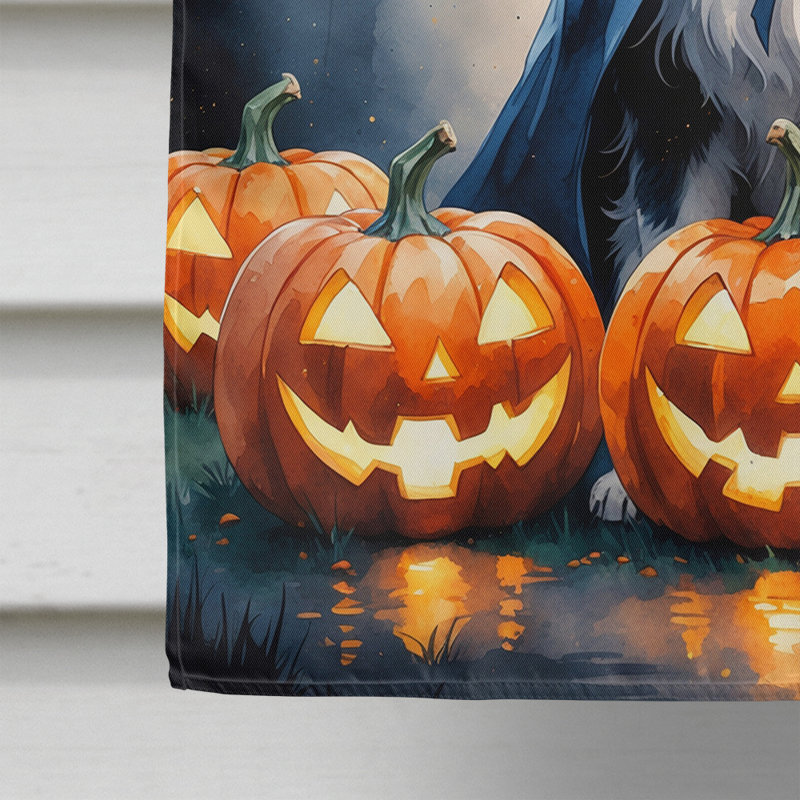 Drapeau de chiot Halloween House, Berger australien