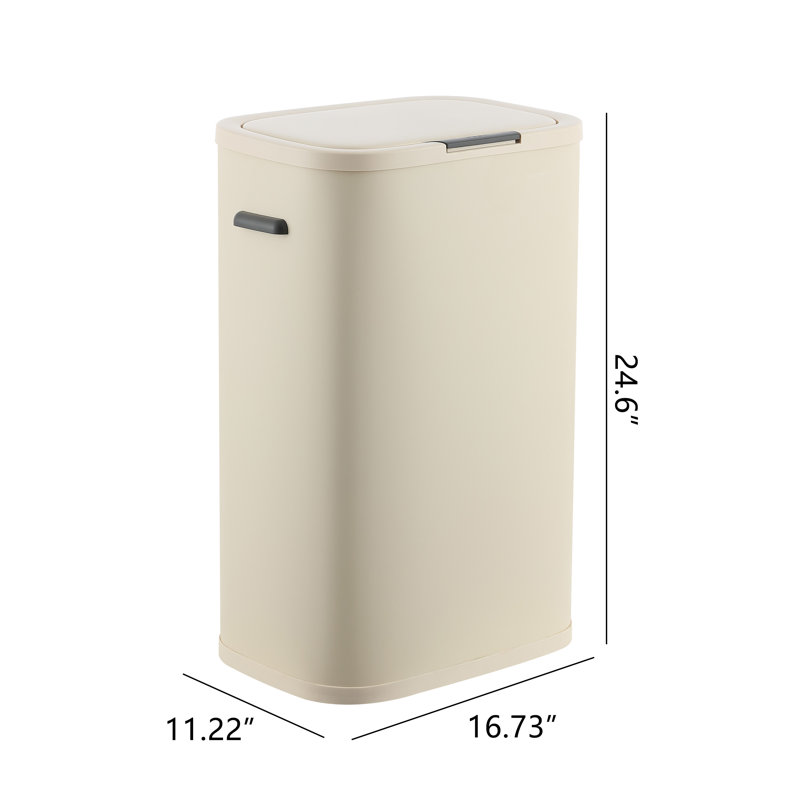 Poubelle Tammi, Beige calcaire
