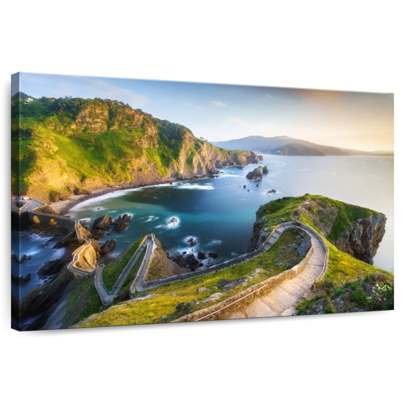 Alvord Gaztelugatxe Stairs, H 16 po x l 24 po