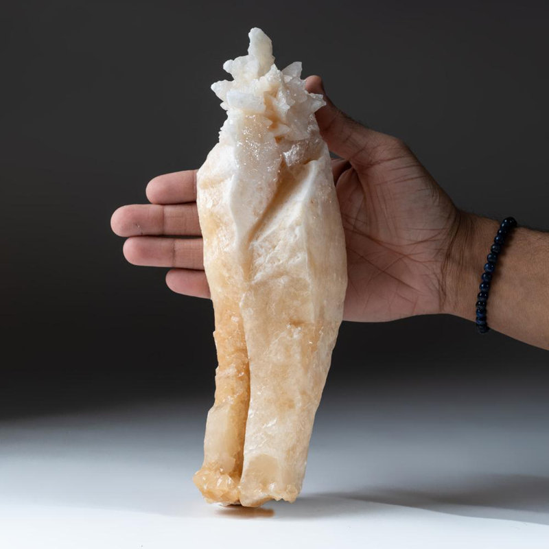 Genuine Stalactitic Calcite Cluster