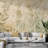 Soft Botanical Breeze On Sandy Canvas-1911593238