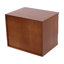 Boîte de rangement de bureau en bois à 3 niveaux avec tiroirs-1353301951