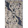 Danyea Oriental Medallion Navy Area Rug