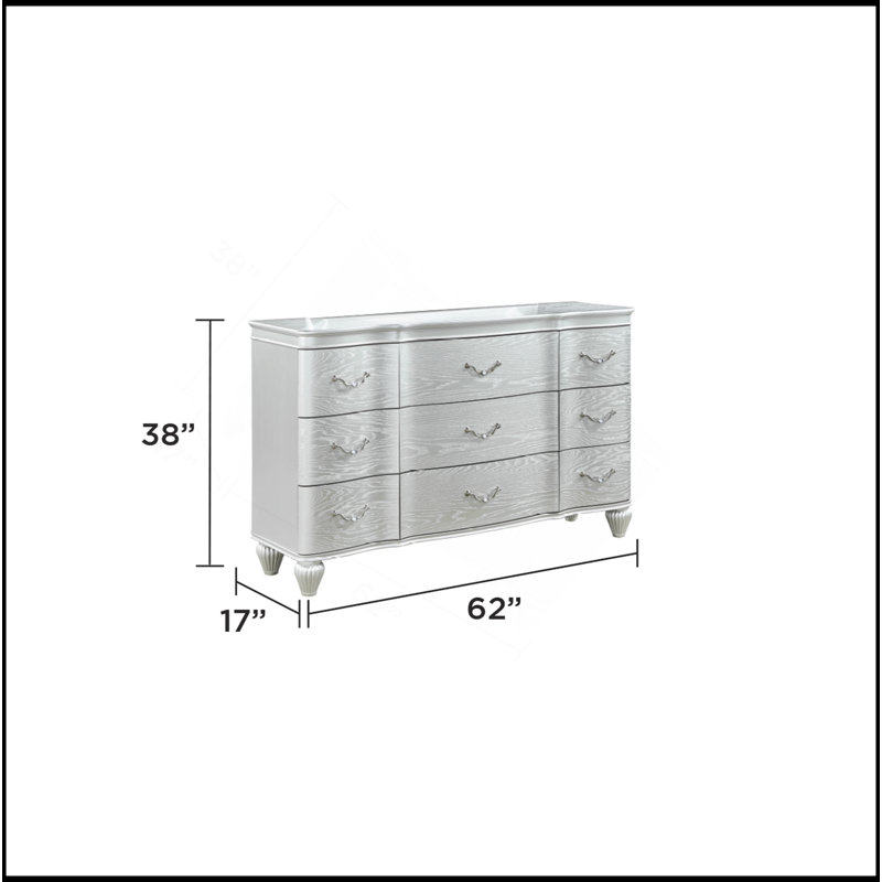 Commode 9 tiroirs Landmark