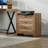 Ashvir Rattan 3-Drawer Nightstand With Built-In Outlets-436760588