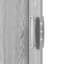 Portes accordéon pliables en PVC 48 po Studio Series, gris-135445176-135445180