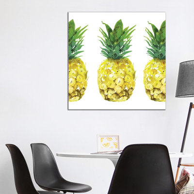 «Triple Pineapples» par Isabelle Z - impression d'art graphique