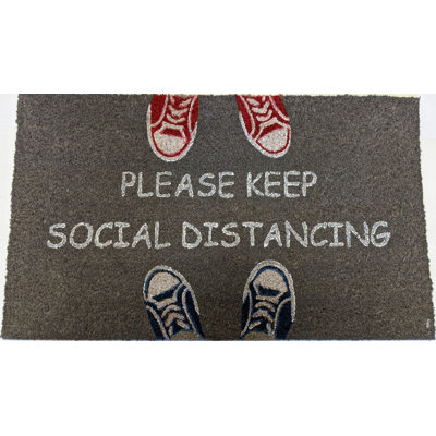 Emmalynn Non-Slip Outdoor Doormat