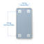 Miroir mural incassable 18 po x 36 po-110251958-110251947