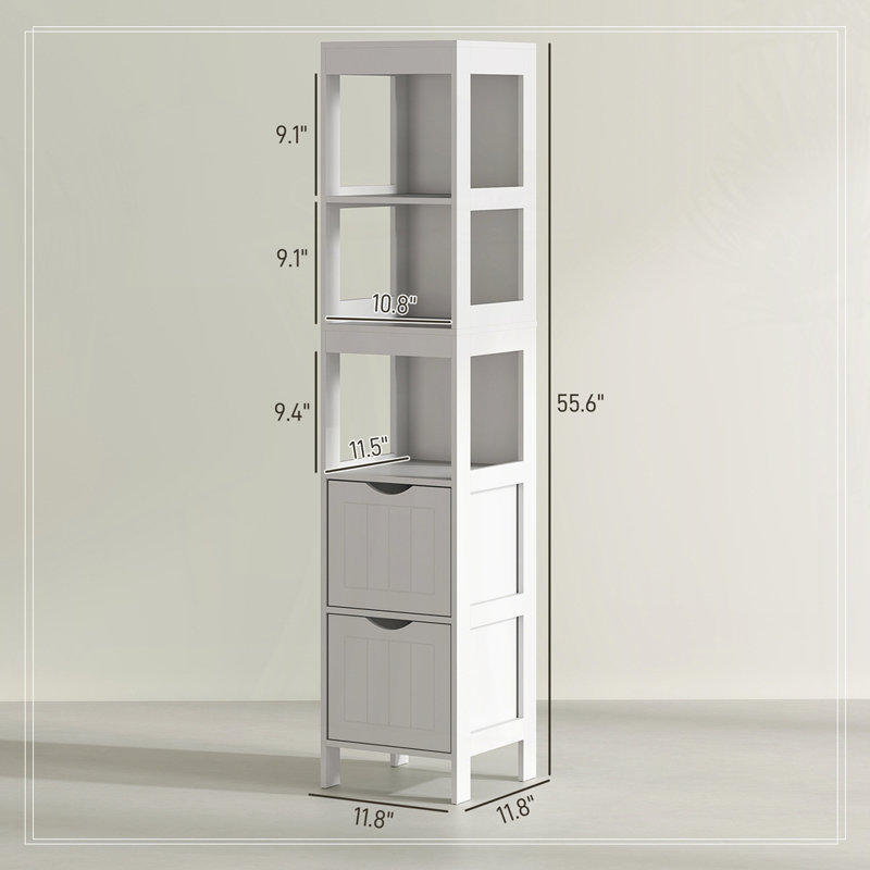 Narrow Bathroom Storage Cabinet