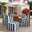 Chaise de patio Eliana Praia Sunbrella®-1721983087