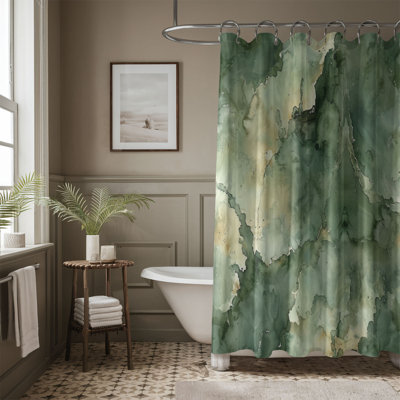 Camo Lines - Premium Shower Curtain