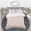 Ensemble de housse de couette en ornement rétro avec éléments décoratifs mid-century-40702035