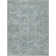 Tapis botanique oriental bleu Well Well Tissé Ervin Isolde
