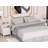Nightstands Set 2, End Table With 2 Fabric Drawers, Bedside Table With 2 Hooks, Open Wood Shelf Side Sofa Table For Bedroom/Living Room/Hallway/White