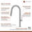 Mondawe Pull Down Kitchen Faucet-71097869